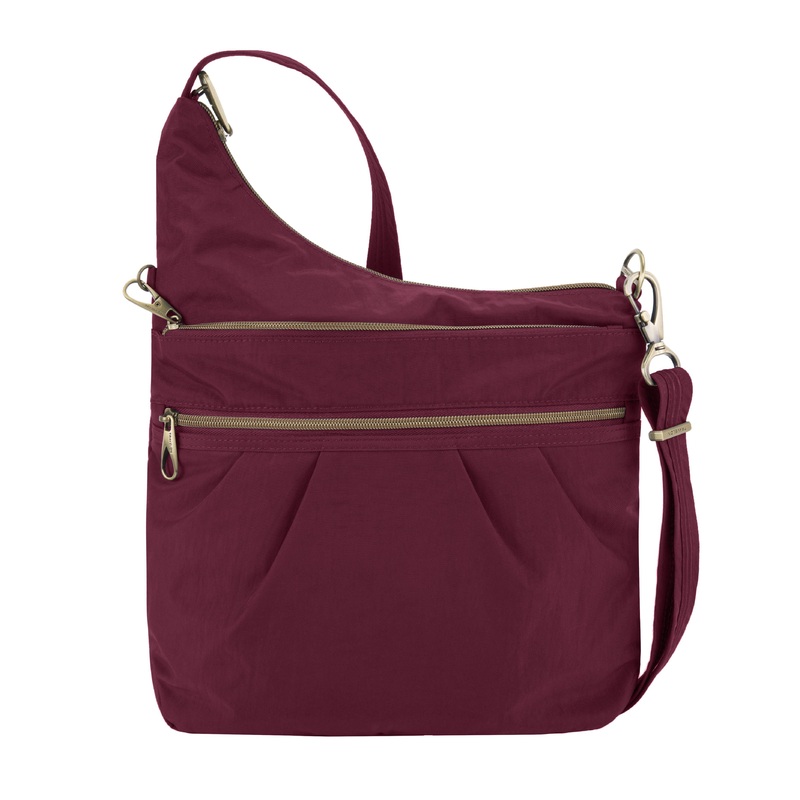 Anti-Theft Signature 3 Compartment Crossbody