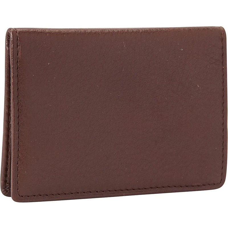 Folding Leather ID Card Case