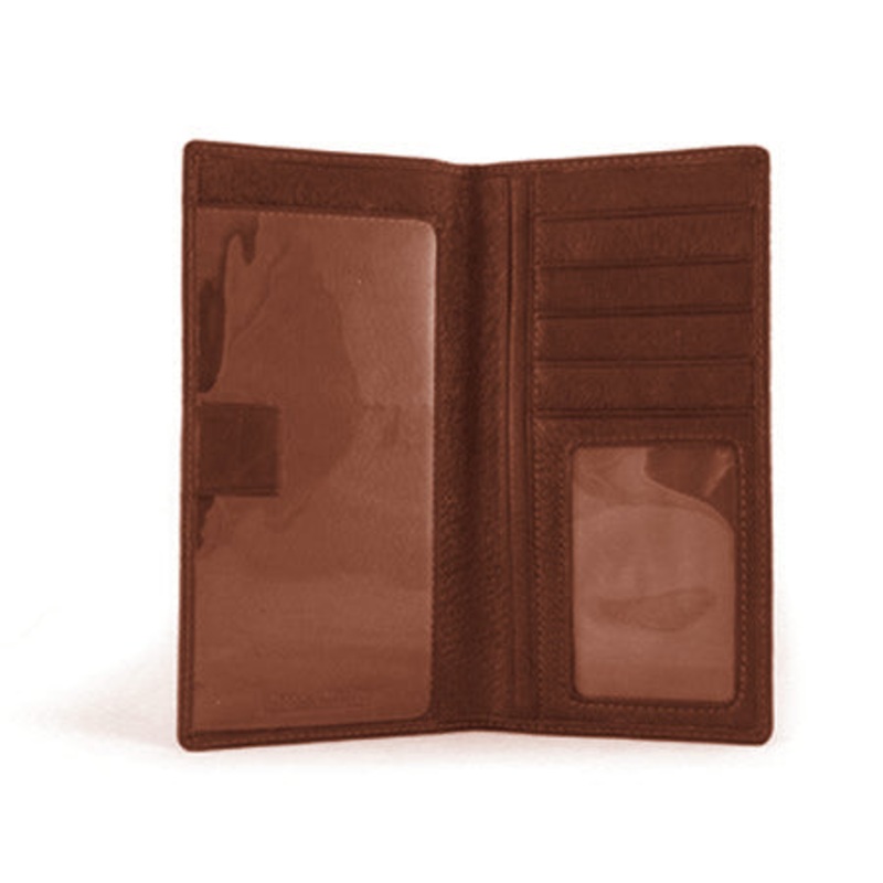 Osgoode Marley Leather Checkbook Cover Deluxe