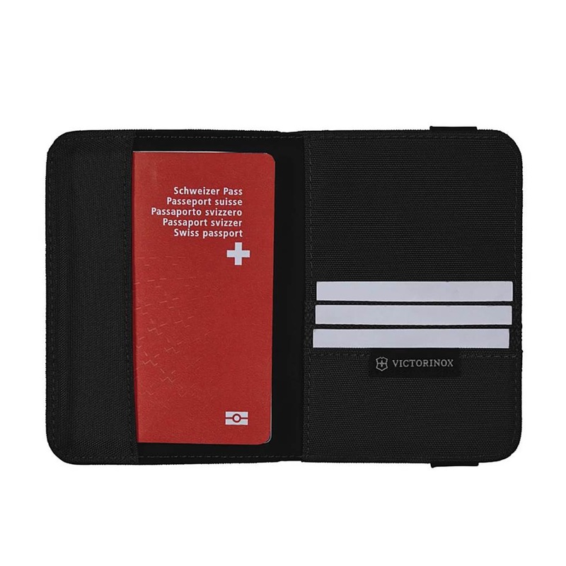 Victorinox Passport Holder with RFID Protection - Black
