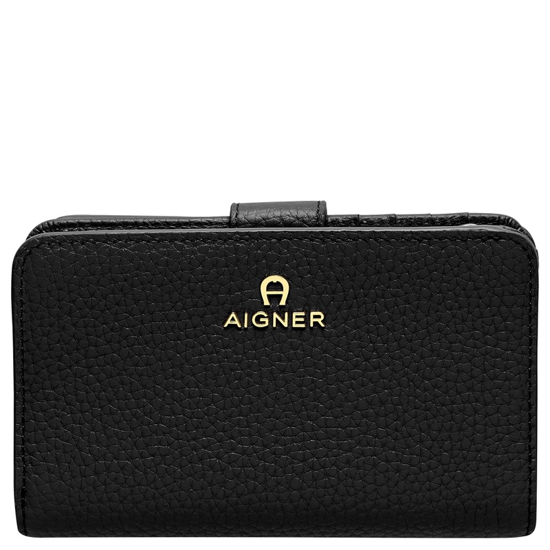 Aigner Ivy - Geldbrse 2cc 10.5 cm RFID (black)
