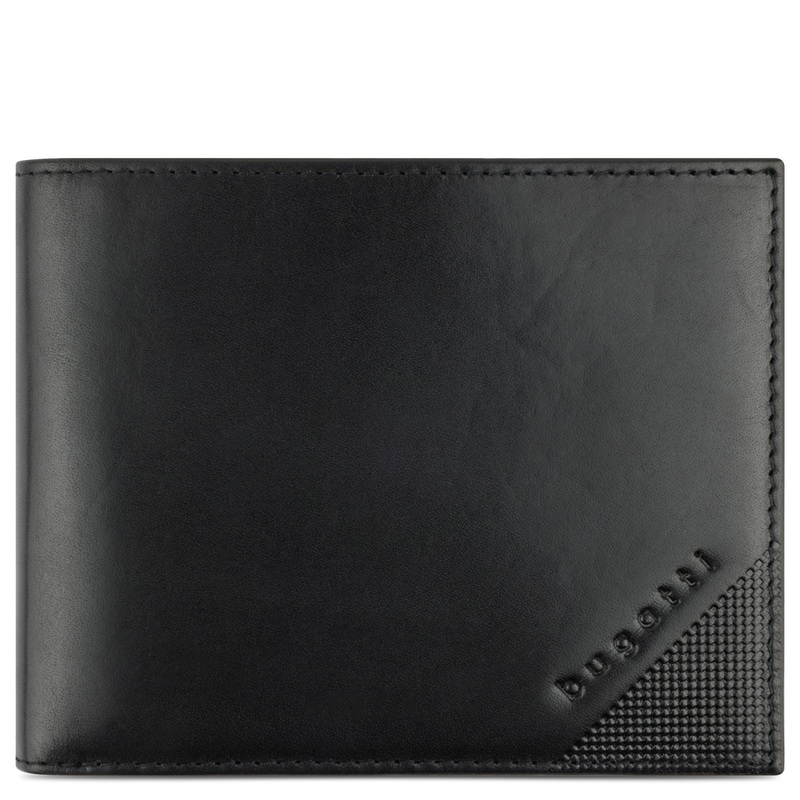 bugatti Nobile - Geldbrse 8cc 12 cm RFID (black)