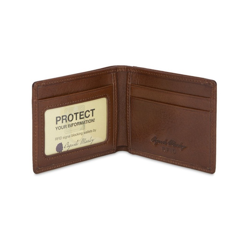 Osgoode Marley Leather Men's Wallet Ultra Mini RFID