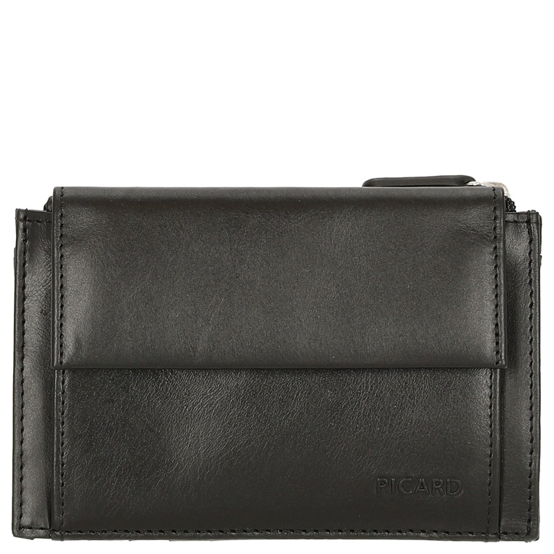 Picard Apache - Kreditkartenetui 5cc 13 cm RFID Rindsleder (black)
