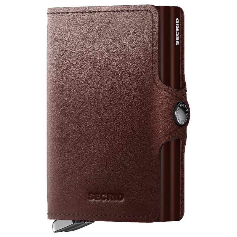 Secrid Dusk Twinwallet - Geldbrse 6cc 10.2 cm RFID (dark brown)