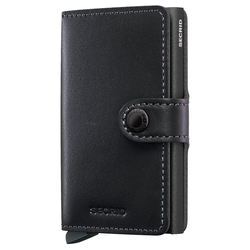 Secrid Original Miniwallet Powder - Geldbrse RFID 6.5 cm (black powdercoat)