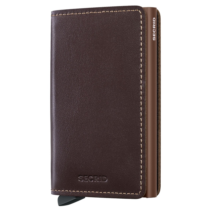 Secrid Original Slimwallet - Geldbrse RFID 6.8 cm (chocolate)
