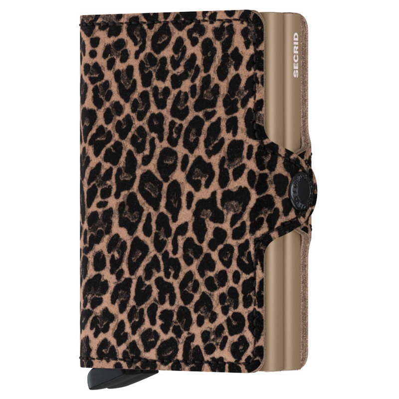 Secrid Twinwallet Leo - Geldbrse 16cc 10.2 cm RFID (beige)