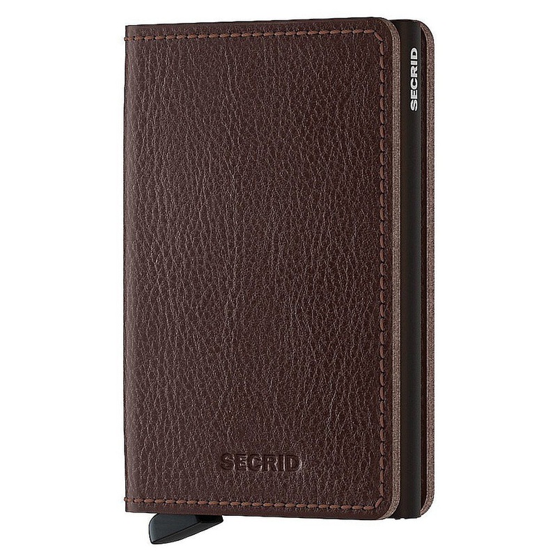 Secrid Vegetable Tanned Slimwallet - Geldbrse RFID 6.8 cm (espresso brown)