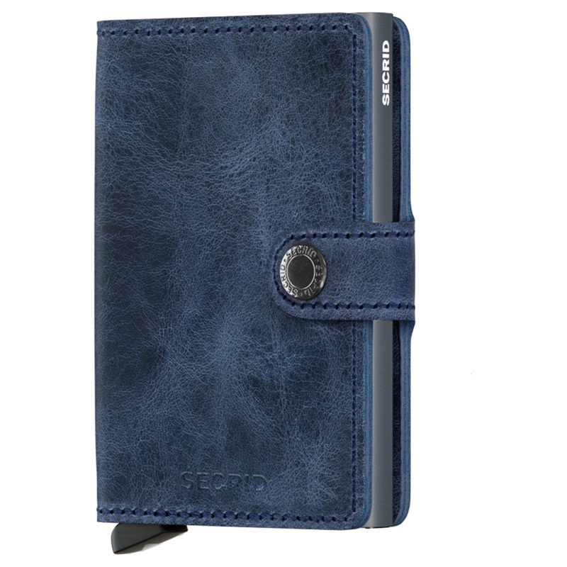 Secrid Vintage Miniwallet - Geldbrse RFID 6.5 cm (blue)