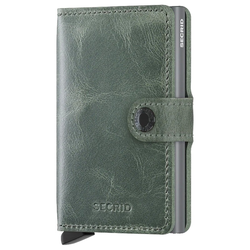 Secrid Vintage Miniwallet - Geldbrse RFID 6.5 cm (sage)