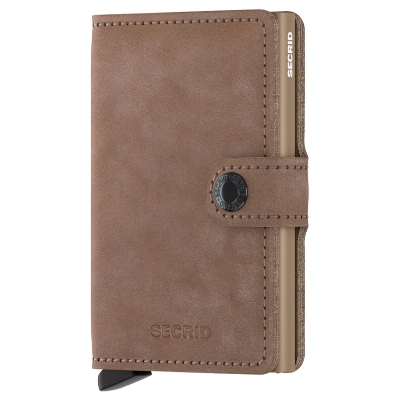 Secrid Vintage Miniwallet - Geldbrse RFID 6.5 cm (taupe)