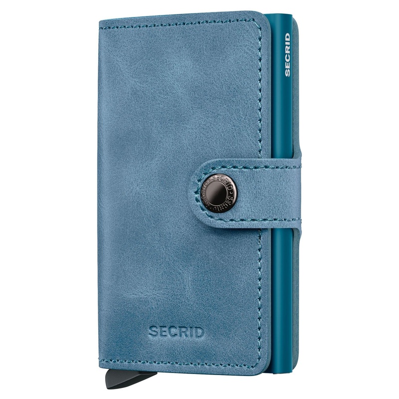Secrid Vintage Miniwallet - Geldbrse RFID 6.5 cm (teal)
