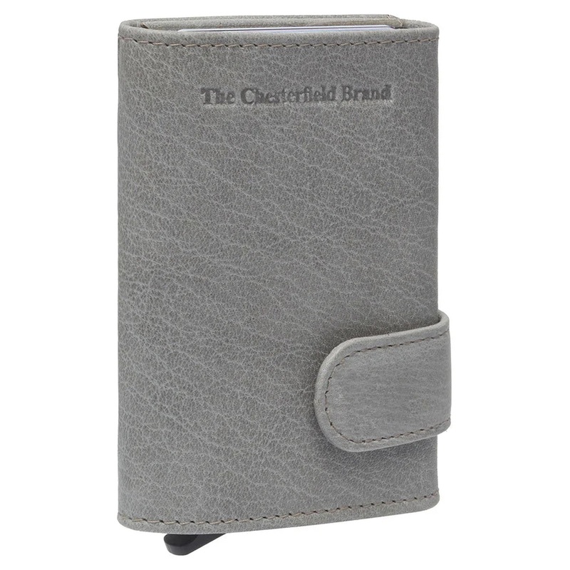 The Chesterfield Brand Mannheim - Kreditkartenetui 6cc 10 cm RFID (light grey)
