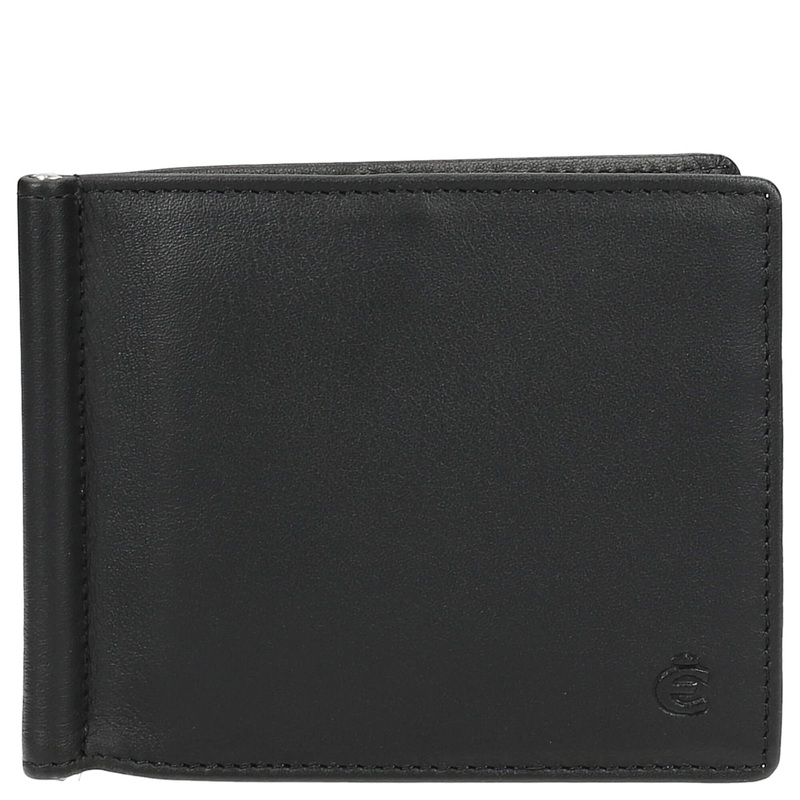 Esquire Logo - Geldbrse 6cc 11 cm RFID CARDSAFE (black)