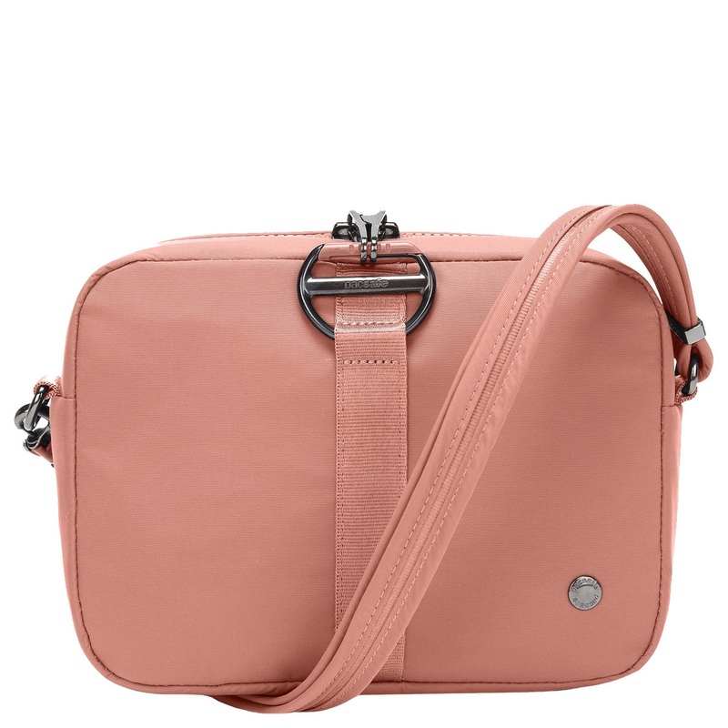 pacsafe Citysafe CX Square Crossbody - Umhngetasche 21 cm RFID (rose)