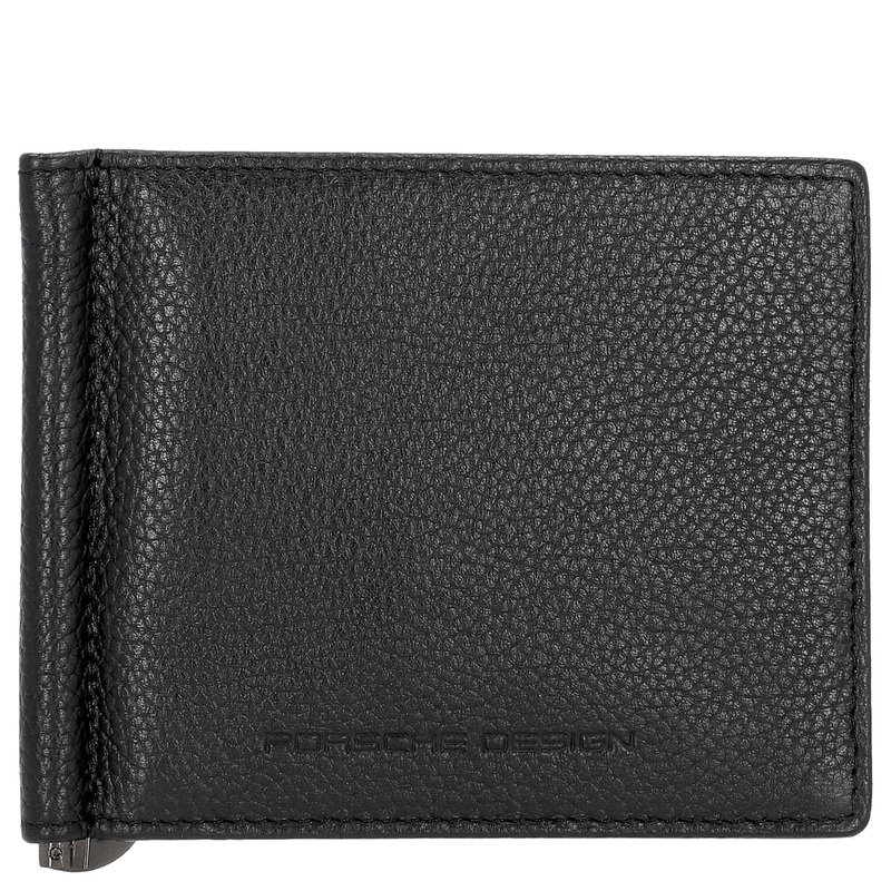 Porsche Design Voyager - Geldbrse mit Geldscheinklammer 4cc 12.5 cm RFID (black)