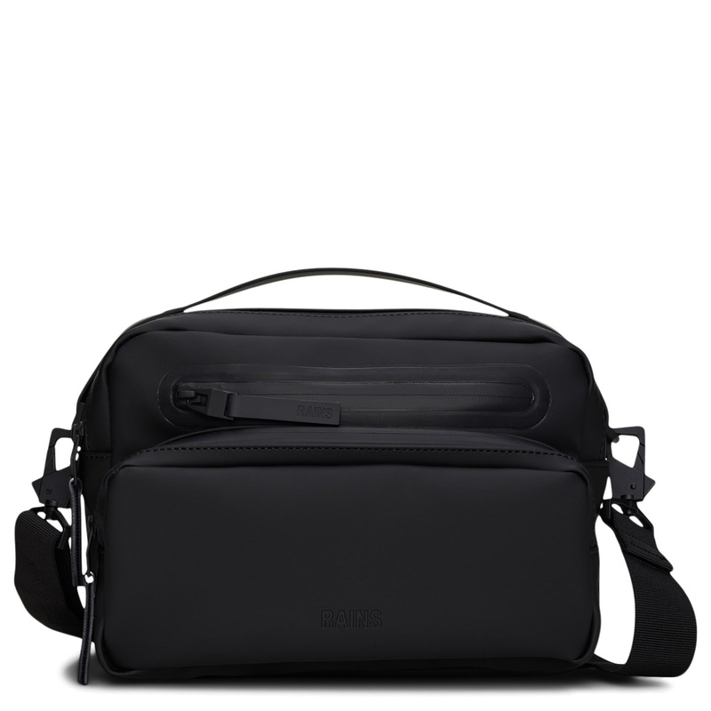 Rains Cargo Box Bag - Umhngetasche 25 cm RFID (black)