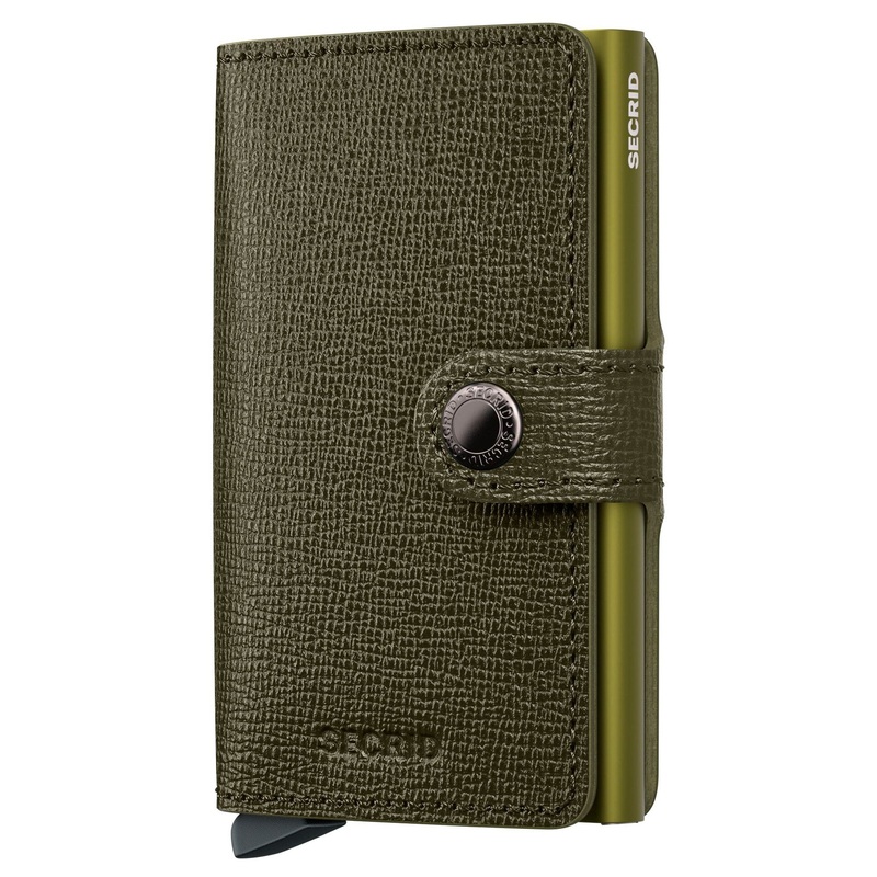 Secrid Crisple Miniwallet - Geldbrse RFID 6.5 cm (kelp)