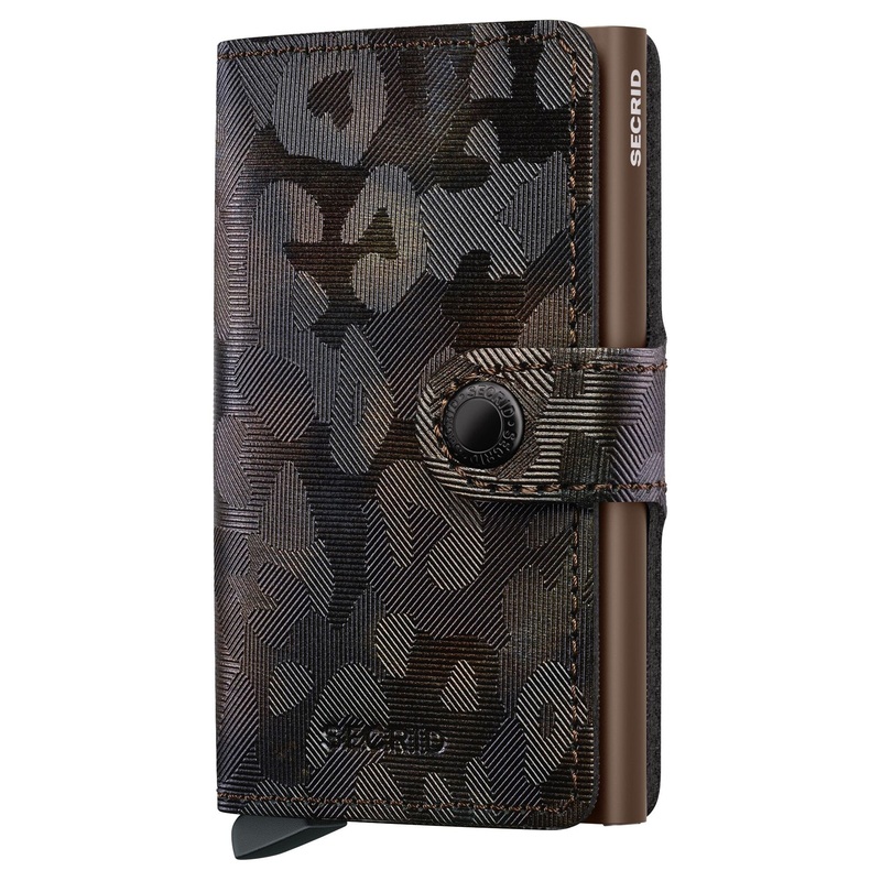 Secrid Jungle Miniwallet - Geldbrse RFID 6.5 cm (jungle brown)