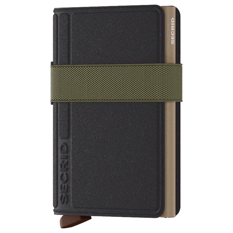 Secrid Liba Bandwallet - Geldbrse 6cc 10.2 cm RFID (black-olive)