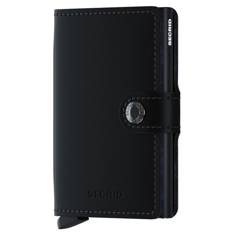 Secrid Matte Miniwallet - Geldbrse RFID 6.5 cm (black)