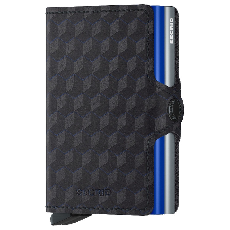 Secrid Optical Twinwallet - Geldbrse 16cc 10 cm RFID (titanium-blue)