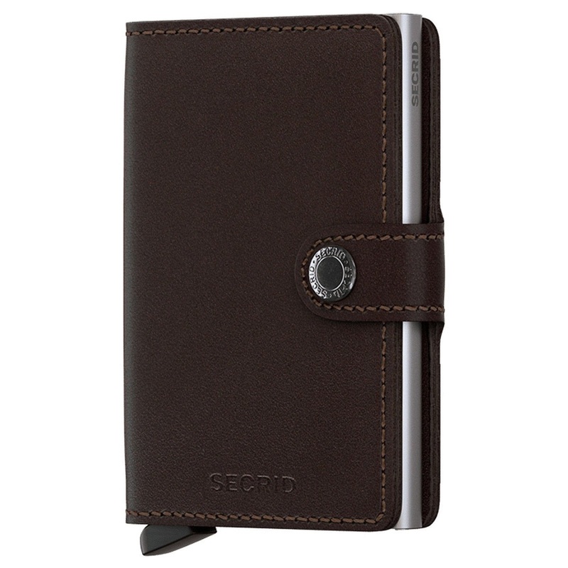 Secrid Original Miniwallet - Geldbrse RFID 6.5 cm (dark brown)