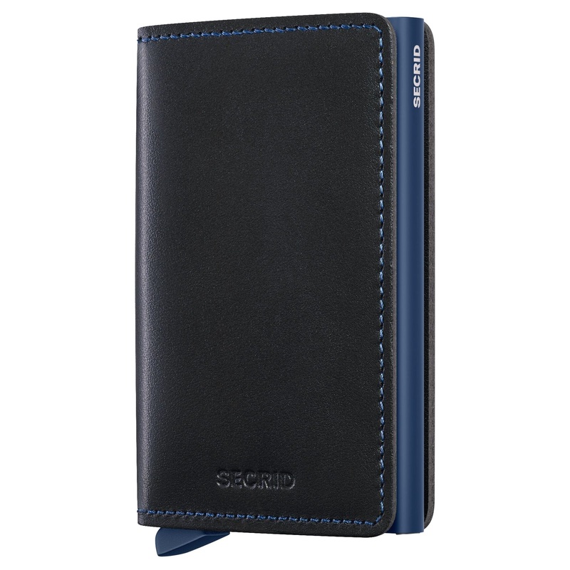 Secrid Original Slimwallet - Geldbrse RFID 6.8 cm (black-navy)