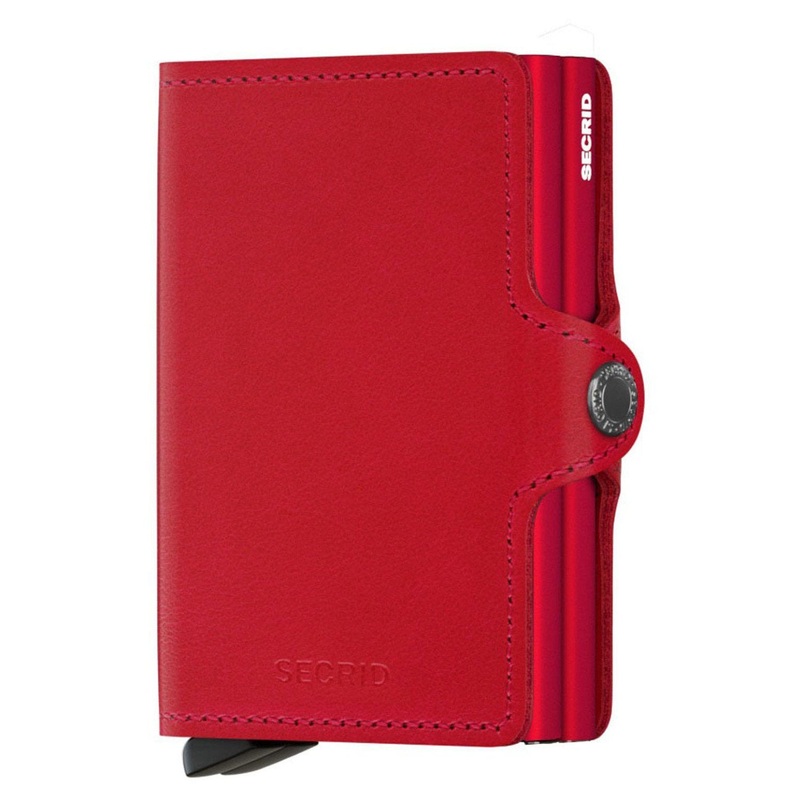 Secrid Original Twinwallet - Geldbrse RFID 7 cm (red-red)