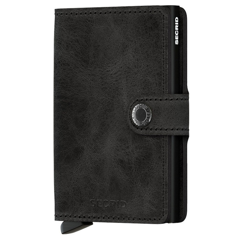Secrid Vintage Miniwallet - Geldbrse RFID 6.5 cm (black)