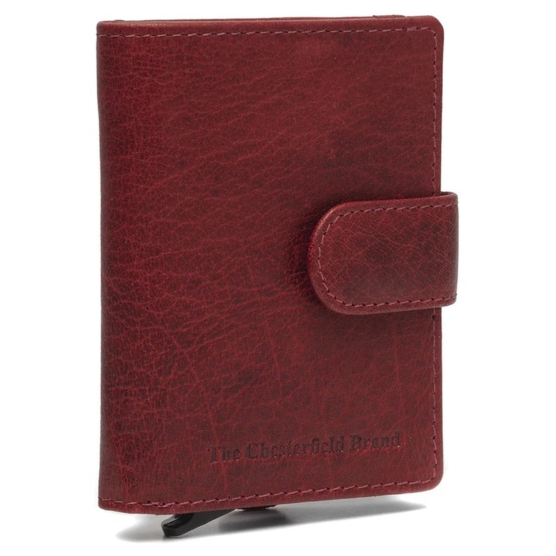 The Chesterfield Brand Prague - Kreditkartenetui 6cc 10 cm RFID (red)