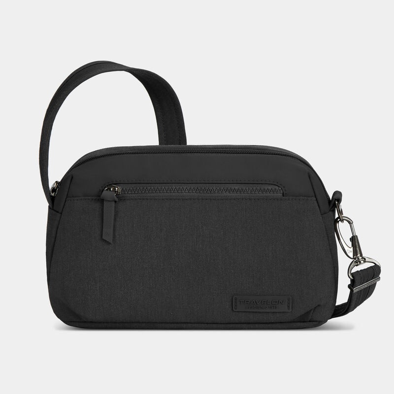 Anti-Theft Metro Dome Crossbody-Black