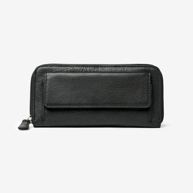 Cashmere RFID Zip Around Wallet