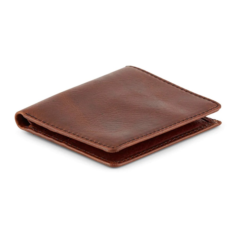 Distressed RFID ID Bi-fold Wallet