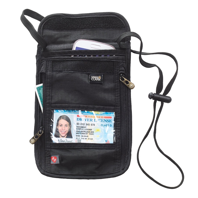 Lewis N. Clark RFID-Blocking Neck Stash