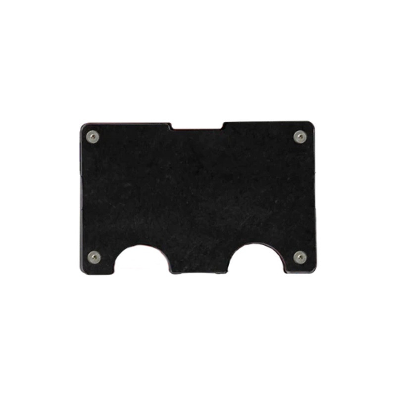 The Rift Wallet RFID-Black Aluminum