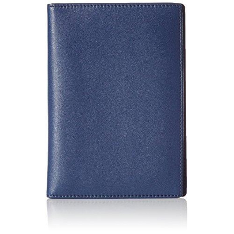 Amazonbasics Leather Rfid Blocking Passport Wallet, Navy
