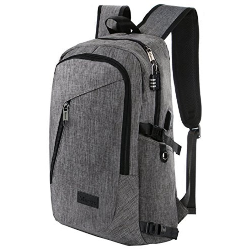 Business Laptop Backpack, Slim Anti Theft Computer Bag, Water-Resistent College School Backpack,