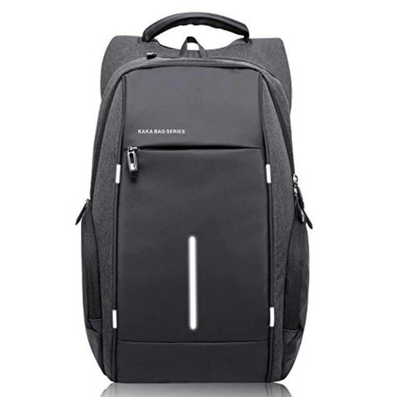 Kaka Laptop Backpack Night Light Reflective Water Resistant And Durable Bag Anti Theft Backpack