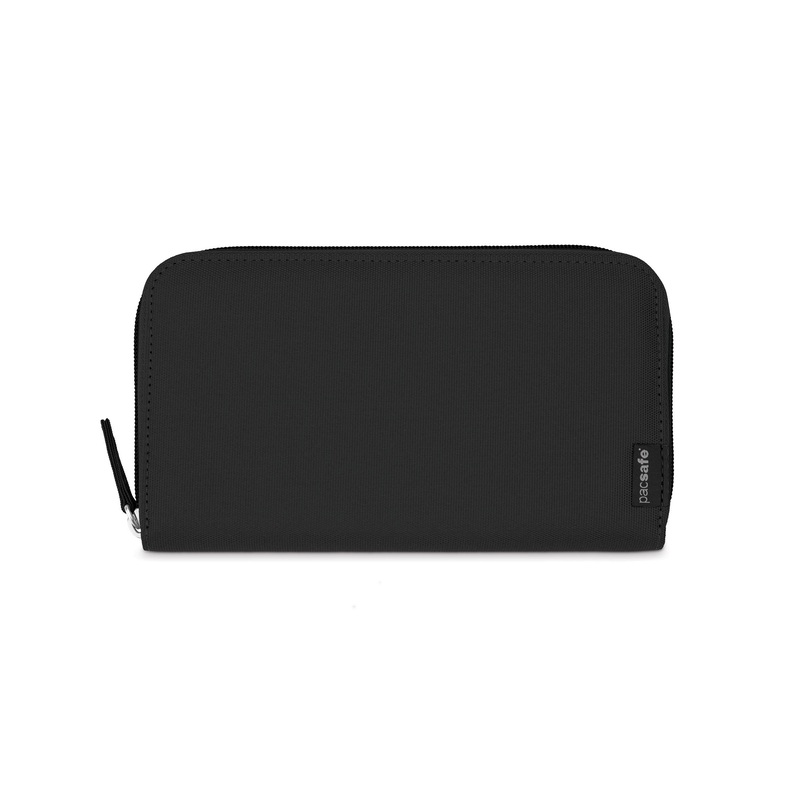 Pacsafe RFIDsafe LX250 Anti-Theft RFID Blocking Zippered Travel Wallet