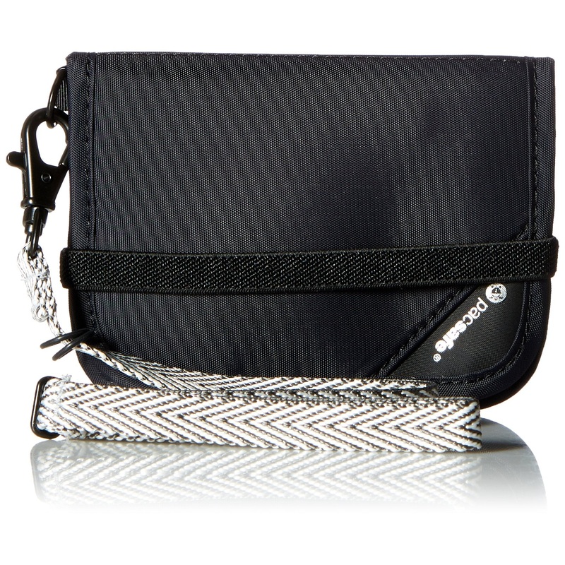 Pacsafe RFIDsafe V50 Anti Theft RFID Blocking Compact Wallet