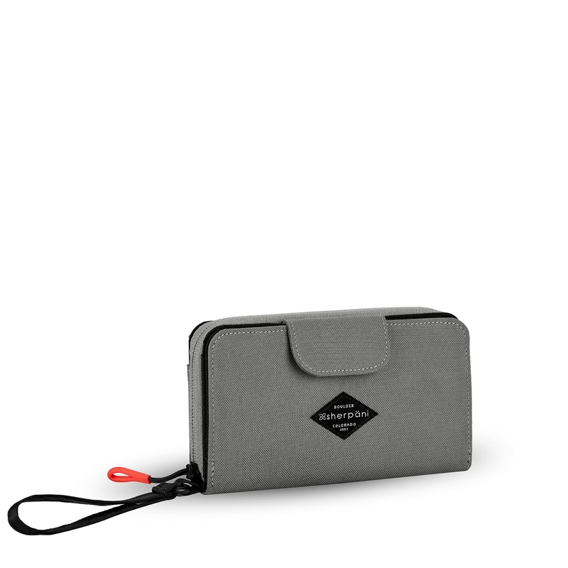 Sherpani Tulum Nylon Large Zip Around RFID Protection Wallet Wristlet