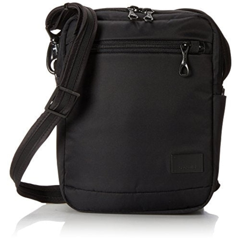 Pacsafe Citysafe Cs75 Anti-Theft Cross-Body And Travel Bag, Black