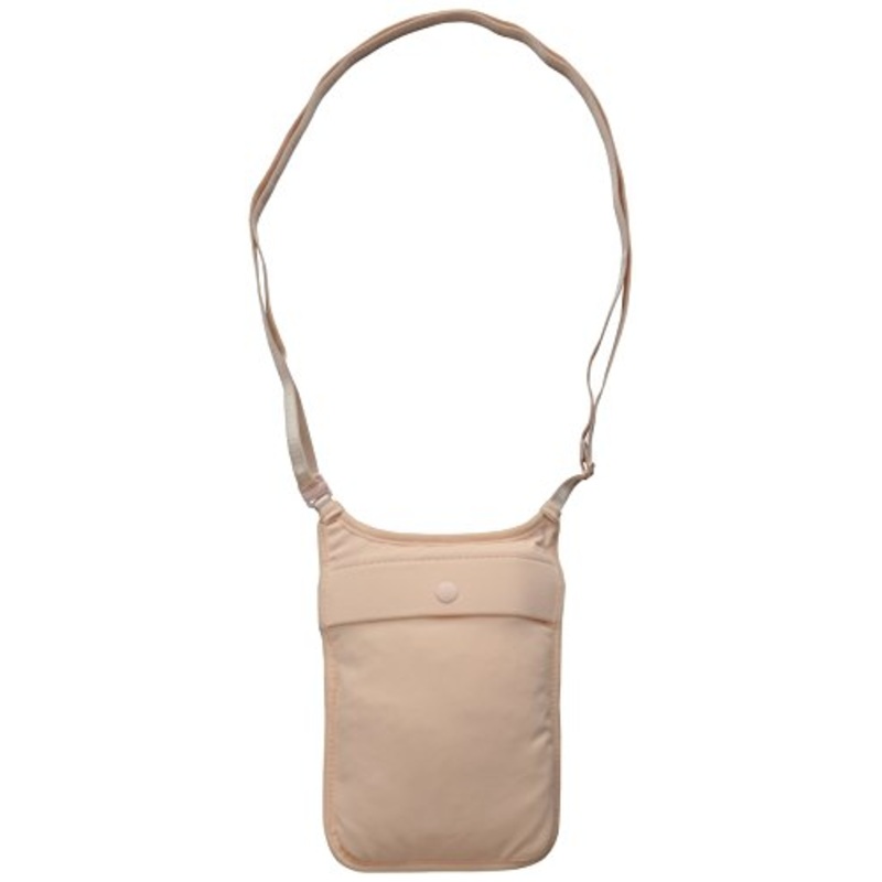 Pacsafe Coversafe S75 Anti-Theft Secret Neck Pouch, Orchid Pink