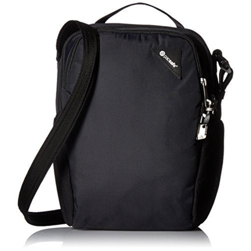 Pacsafe Vibe 200 Anti-Theft Compact Travel Shoulder Bag, Black