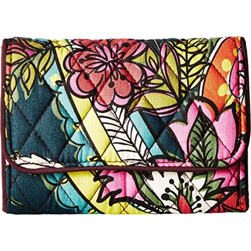 Rfid Riley Compact Wallet Wallet, Autumn Leaves, One Size
