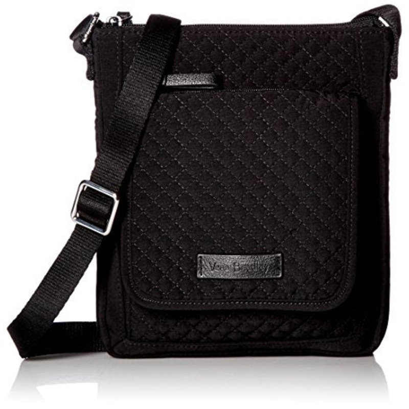 Vera Bradley Iconic Rfid Mini Hipster, Classic Black