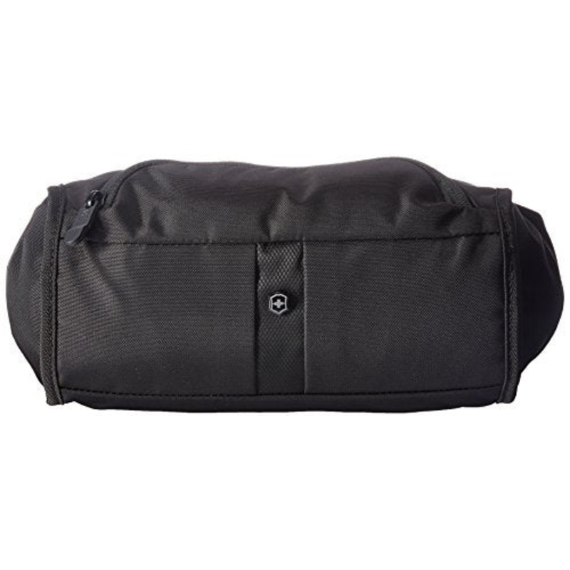 Victorinox Lumbar Pack Waist Tote With Rfid Protection, Black/Black Logo