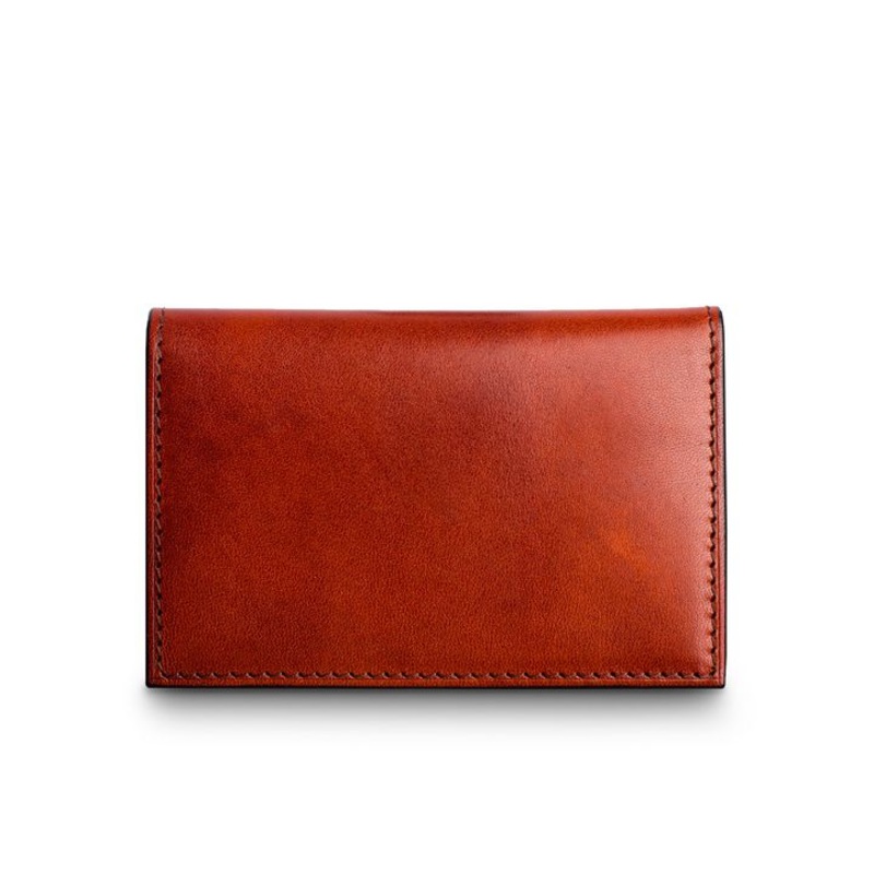 BOSCA BRITAN Dolce Italia Leather RFID Calling Card Wallet